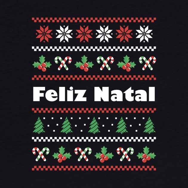 Portugese Christmas Feliz Natal by SunburstGeo